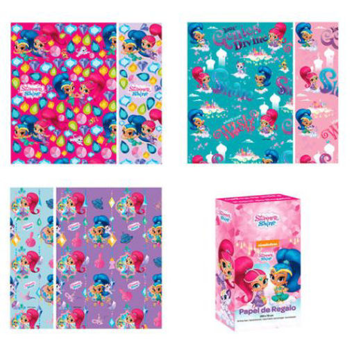 Picture of SHIMMER & SHINE WRAPPING ROLL 70CM X 2 METRES